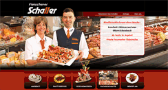 Desktop Screenshot of fleischerei-schaller.de
