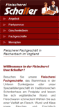 Mobile Screenshot of fleischerei-schaller.de